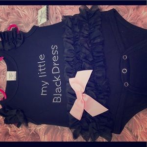 Little Black Dress Onesie